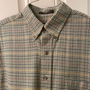 Orvis winter cotton/ wool blend shirt.